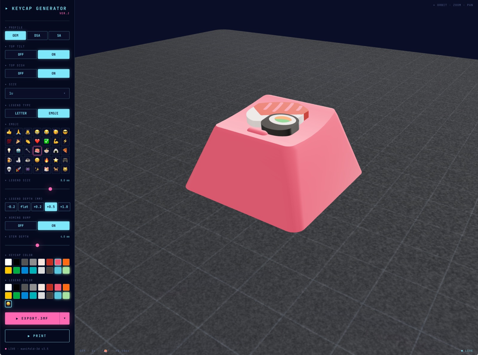 Keycap Generator